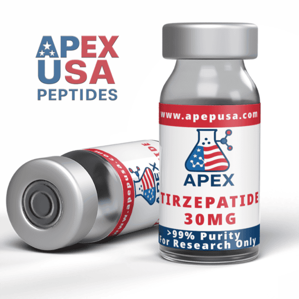 Tirzepatide 30mg lyophilized peptide for metabolic and appetite research